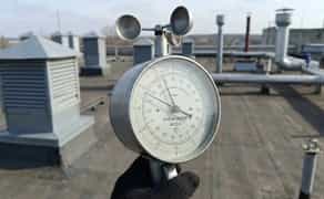 Анемометр АСО-3 для вимірювання швидкості вітру 0,3–5 м/с