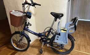 Надійний Велосипед з дитячим кріслом. Вигідна ціна!
