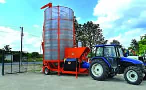 Мобільна зерносушарка: Сушимо зерно прямо у вас у господарстві!