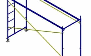 Будівельні ліса. Риштування
