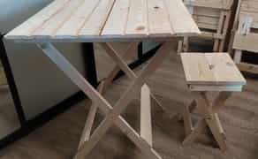 Виготовимо розкладний стіл з натурального дерева за вашими розмірами: якість та стиль!