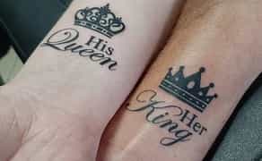 Парні татуювання. Татуювання. Перекриття партака.