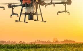 Професійна десикація посівів агродроном