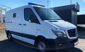 402 Мікроавтобус Mercedes Sprinter білий броньований