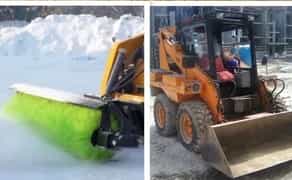 Міні навантажувача з змінним обладнанням