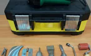 Надійний будівельний фен для укладки лінолеуму