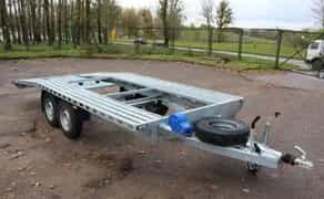 Лафет причеп платформи, трал, часткова завантаження