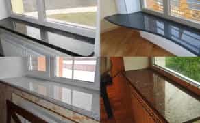 Виготовлення Підвіконня з натурального каменю граніт