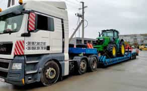 Негабаритні перевезення трал платформа