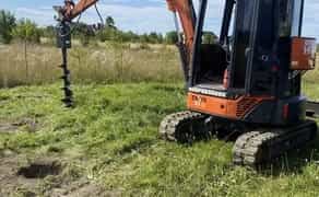 Ямобур, буріння отворів, гідробур