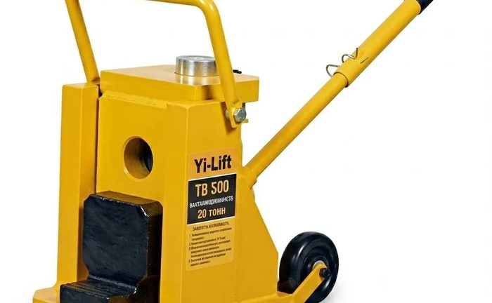 Гідравлічний домкрат Yi-Lift TB 200: низький підхоп, 20 тонн Гідравлічний домкрат Yi-Lift TB 200: низький підхоп, 20 тонн