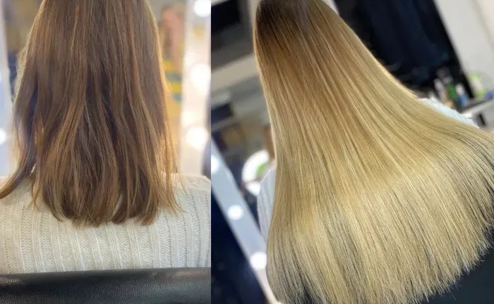 Нарощування натурального та біопротеїнового волосся Нарощування натурального та біопротеїнового волосся