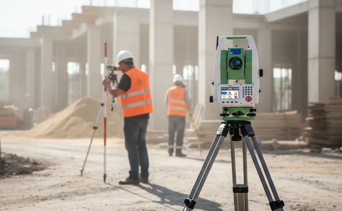 Тахеометр Leica TS09 plus R500 Тахеометр Leica TS09 plus R500