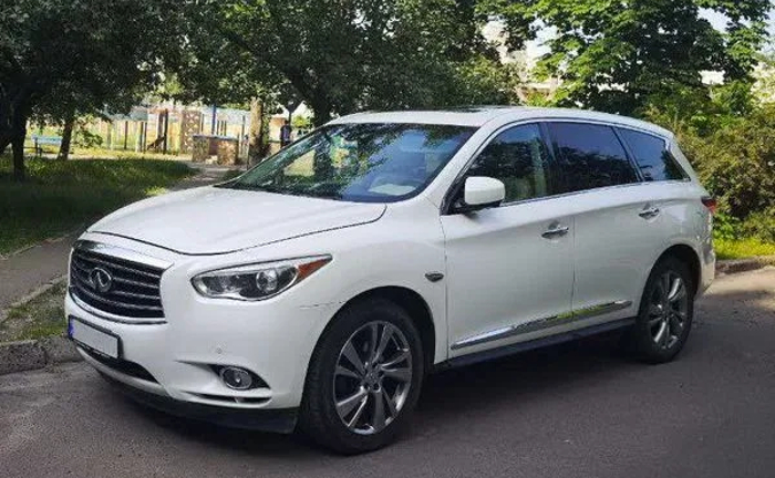 405 Позашляховик на весілля Infiniti GX60 біла 405 Позашляховик на весілля Infiniti GX60 біла