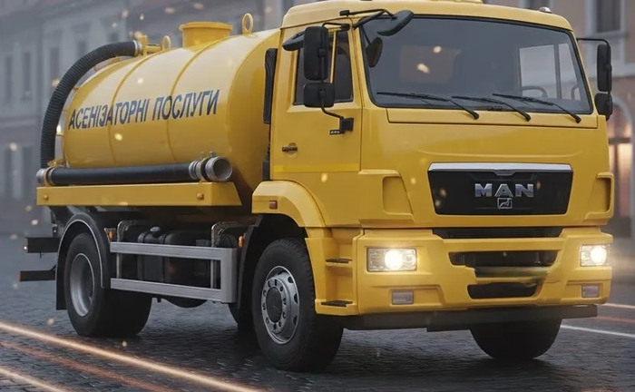 Асенізатор — надійний та ефективний для комунальних робіт Асенізатор — надійний та ефективний для комунальних робіт