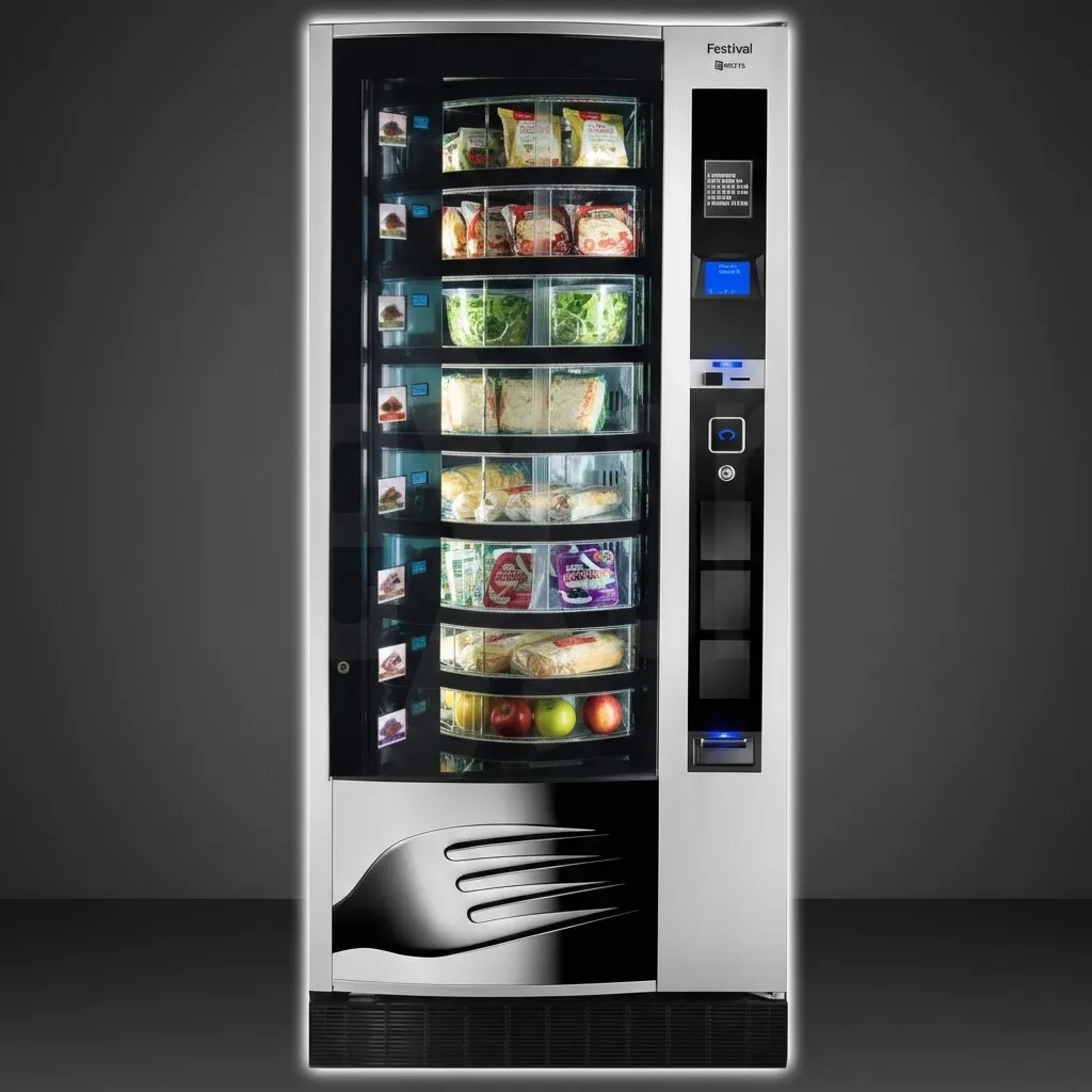 Вендінговий автомат барабанного типу — Necta Festival Вендінговий автомат барабанного типу — Necta Festival