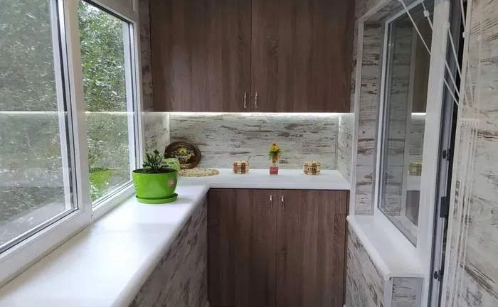 Акція! Балкон із обшивкою. Балкон під ключ. Розварювання. Внутрішнє оздоблення Акція! Балкон із обшивкою. Балкон під ключ. Розварювання. Внутрішнє оздоблення