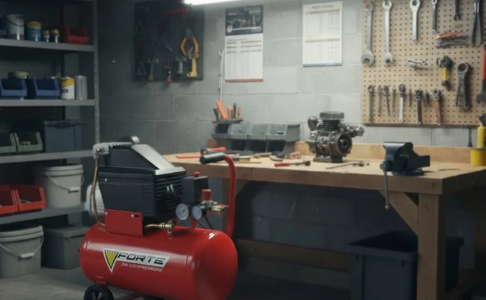 Компресор Forte FL-24 — 24 л для фарбування та накачування Компресор Forte FL-24 — 24 л для фарбування та накачування