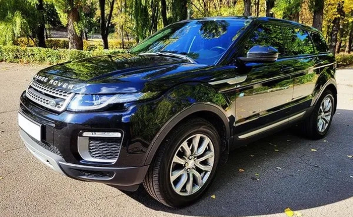 255 Джип на весілля Range Rover Evoque чорний 255 Джип на весілля Range Rover Evoque чорний