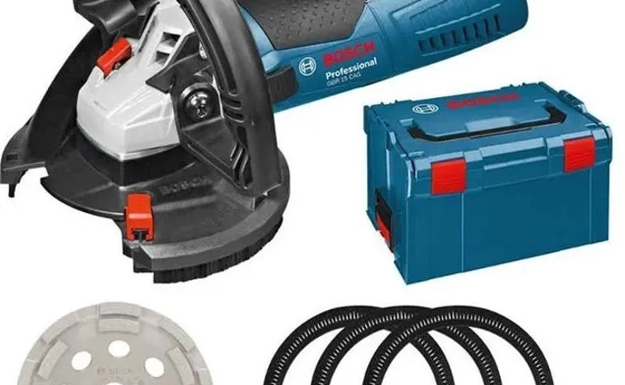 Bosch GBR 14 CA: шліфмашина по бетону