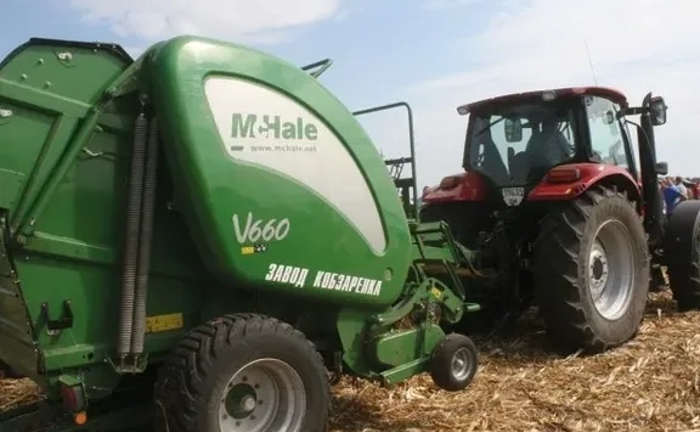 Тюкопрес McHale - тюкування сіна, соломи Тюкопрес McHale - тюкування сіна, соломи