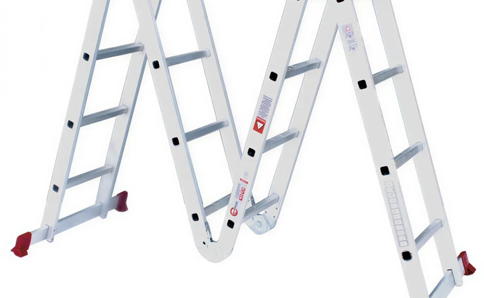 Драбина мультифункціональна (трансформер) 4х4ст., 4,75м.