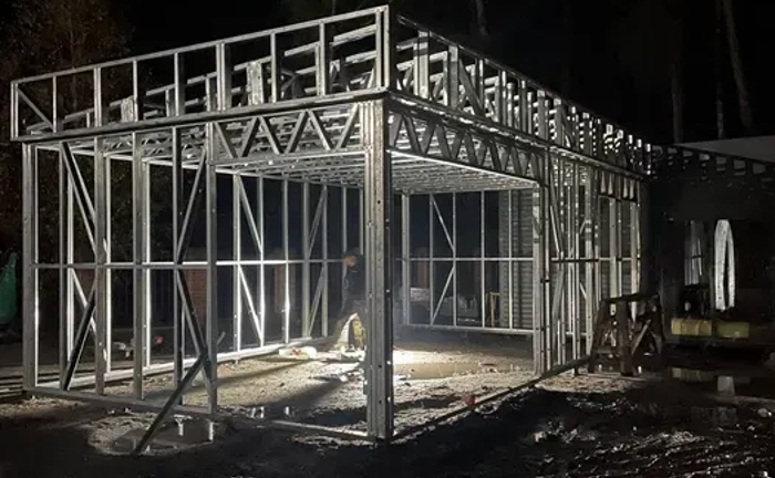 ЛСТК каркас купити в Україні, Маф, павільйон, будинок 45 м.кв.