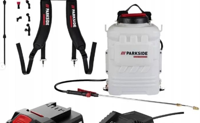 Акумуляторний садовий оприскувач “Parkside” Акумуляторний садовий оприскувач “Parkside”