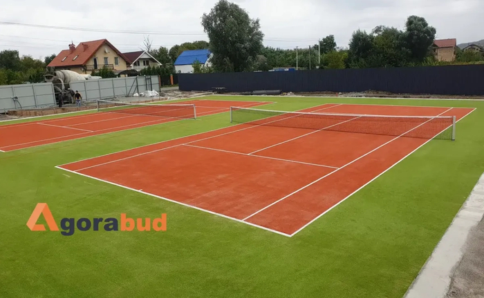 Будівництво тенісних кортів під ключ від 1 271 ₴/кв.м Будівництво тенісних кортів під ключ від 1 271 ₴/кв.м