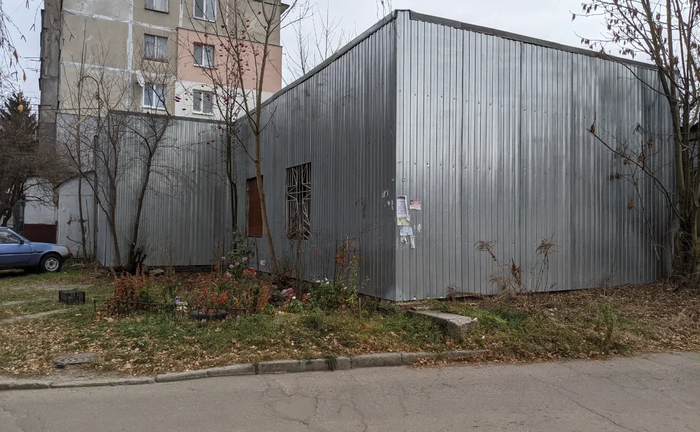 металевий павільйон склад 380 кВт