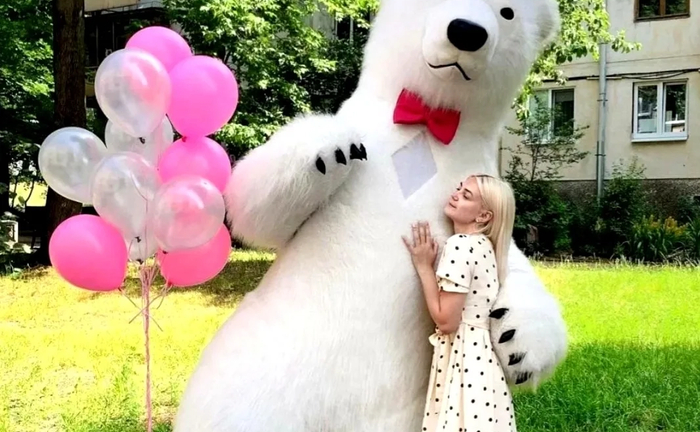 Білий ведмідь Черкаси стриптиз ростова лялька аніматор панда на свято.