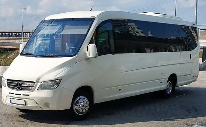 042 Автобус на весілля трансфер Mercedes-Benz білий 042 Автобус на весілля трансфер Mercedes-Benz білий