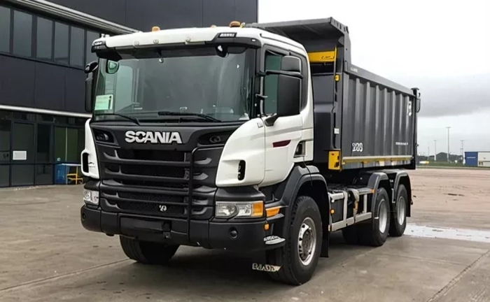 Самоскид Scania 6x4 25 тонн, колісна формула 6х4