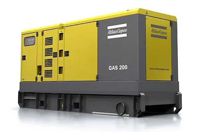 Дизельного генератор Atlas Copco QAS200 Дизельного генератор Atlas Copco QAS200
