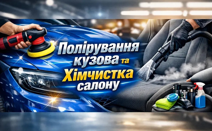 Полірування кузова та хімчистка салону | Преміум догляд за авто Полірування кузова та хімчистка салону | Преміум догляд за авто