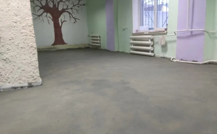 Машинная стяжка пола, выравнивание пола, полусухая стяжка, заливка пола. 200 грн/кв.м работа