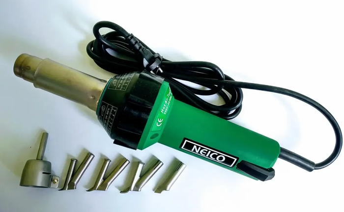 Фен Neico AT 1600 для зварювання ПВХ та лінолеуму Фен Neico AT 1600 для зварювання ПВХ та лінолеуму