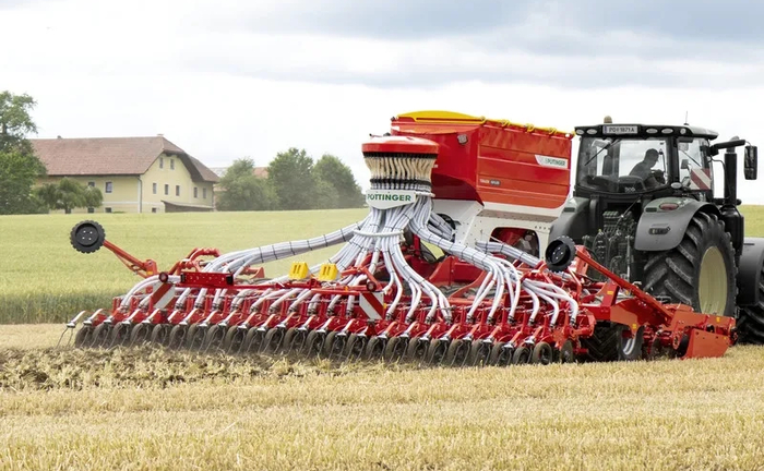 Сівалка Pöttinger Terrasem для рівномірного та точного посіву