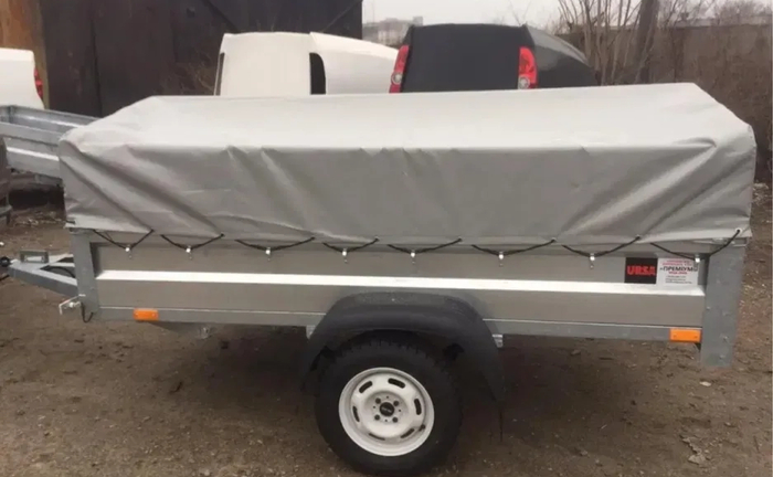 Причеп ОДНООСНИЙ 2000×1250/Тент/Дуги