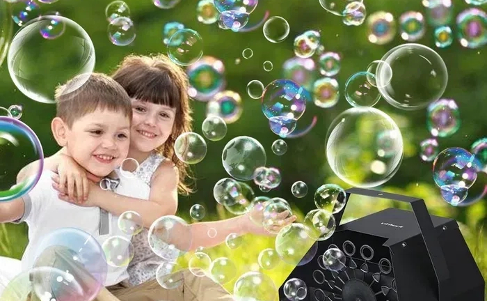 Генератор мильних бульбашок на день Генератор мильних бульбашок на день