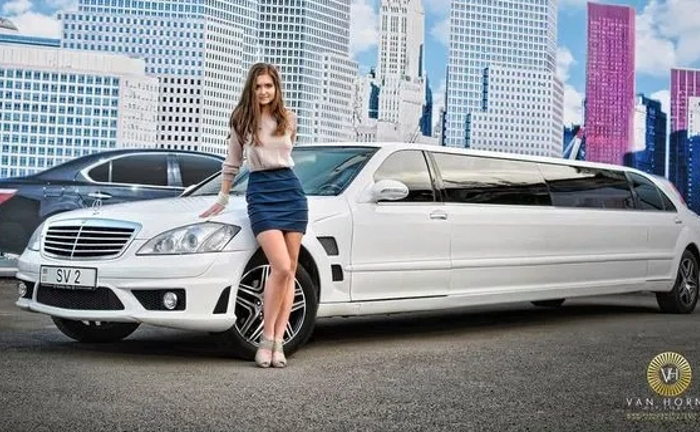 030 Лімузин на веcілля Mercedes W221 S600 білий 030 Лімузин на веcілля Mercedes W221 S600 білий