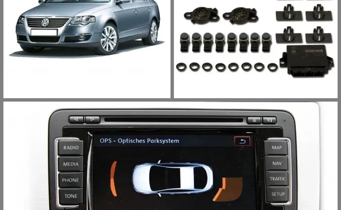 Ремонт блок pdc vw passat b6 b7 cc golf 3c8919475 1K5919475 5k0919475