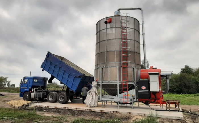 Зерносушарка мобільна, стан ідеальний Зерносушарка мобільна, стан ідеальний