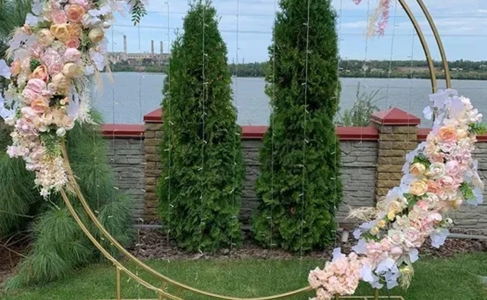 Фотозона, арка