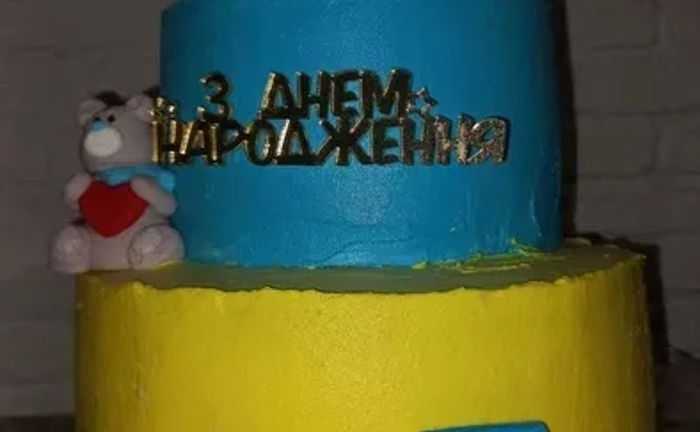 Тортик 2 поверхи