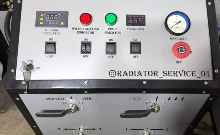 Промивка радіаторів пічки