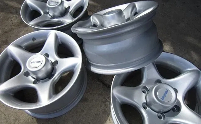 Порошковая покраска дисков ремонт рихтовка пескоструй Киев левый берег