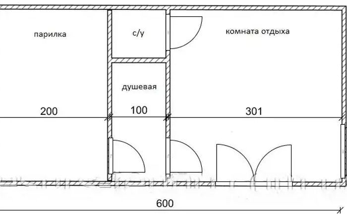 Дім 6 м х 3 м під баллю Дім 6 м х 3 м під баллю