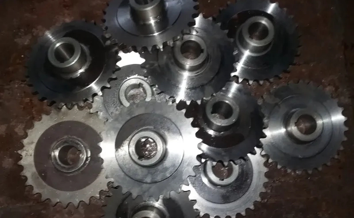 Виготовлення зірочки, Привідна зірочка, Втулка шестигранна, Шестерня, вал Виготовлення зірочки, Привідна зірочка, Втулка шестигранна, Шестерня, вал