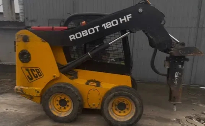 Гідромолот міні навантжувач на базі JCB 180 ROBO Гідромолот міні навантжувач на базі JCB 180 ROBO